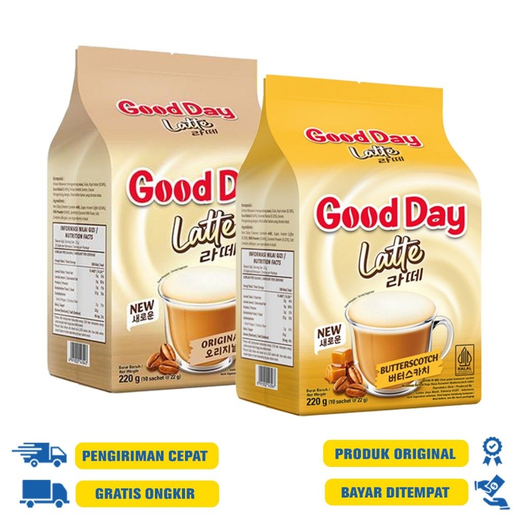 Good Day Latte Series 22 GR (ISI 10 SACHET )